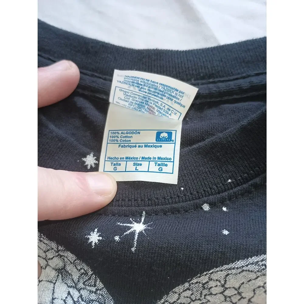 Mexico Yazbek Tag Vintage Mens All Over Graphic T-shirt Size Large - Picture 3 of 4